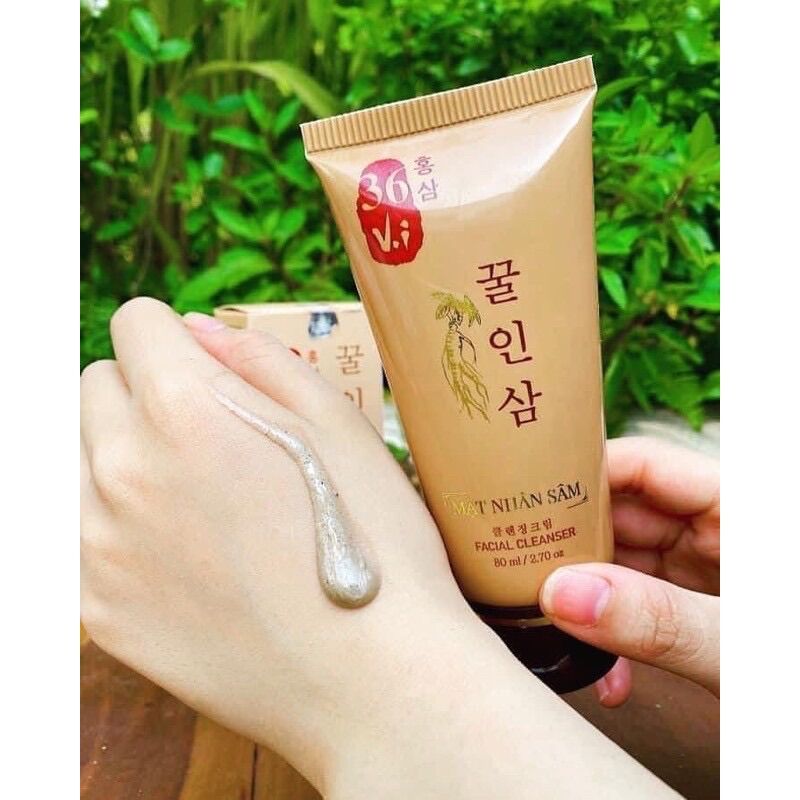 Sữa Rửa Mặt Mật Nhân Sâm 36 Vị