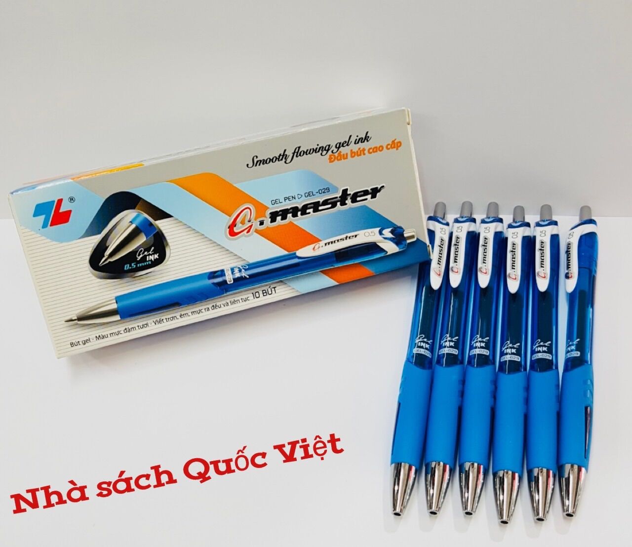 Hộp bút gel thiên long gel-029