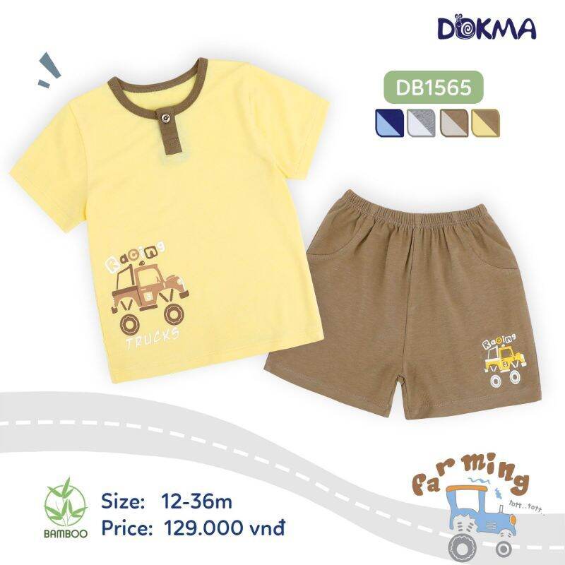 Bộ cộc tay cổ trụ dokma 9-36m db1565
