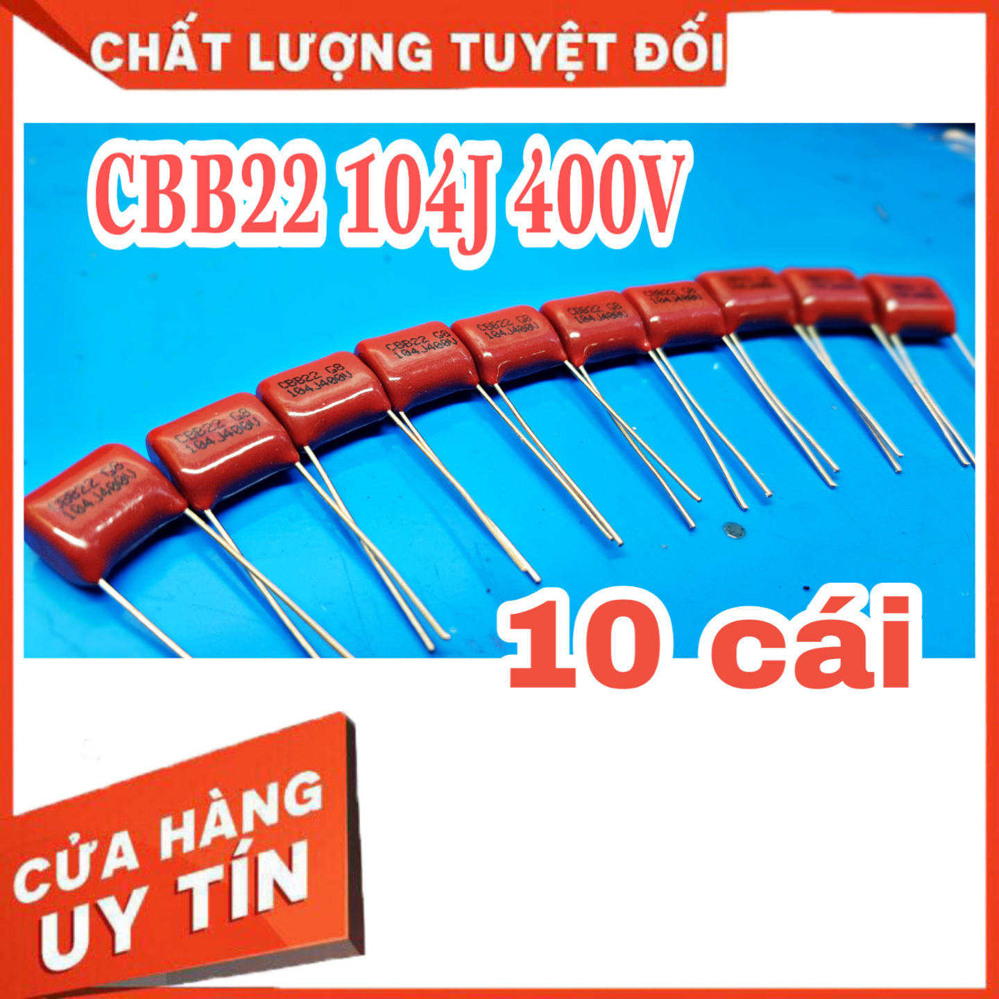 10 con tụ 104j 400v cbb22