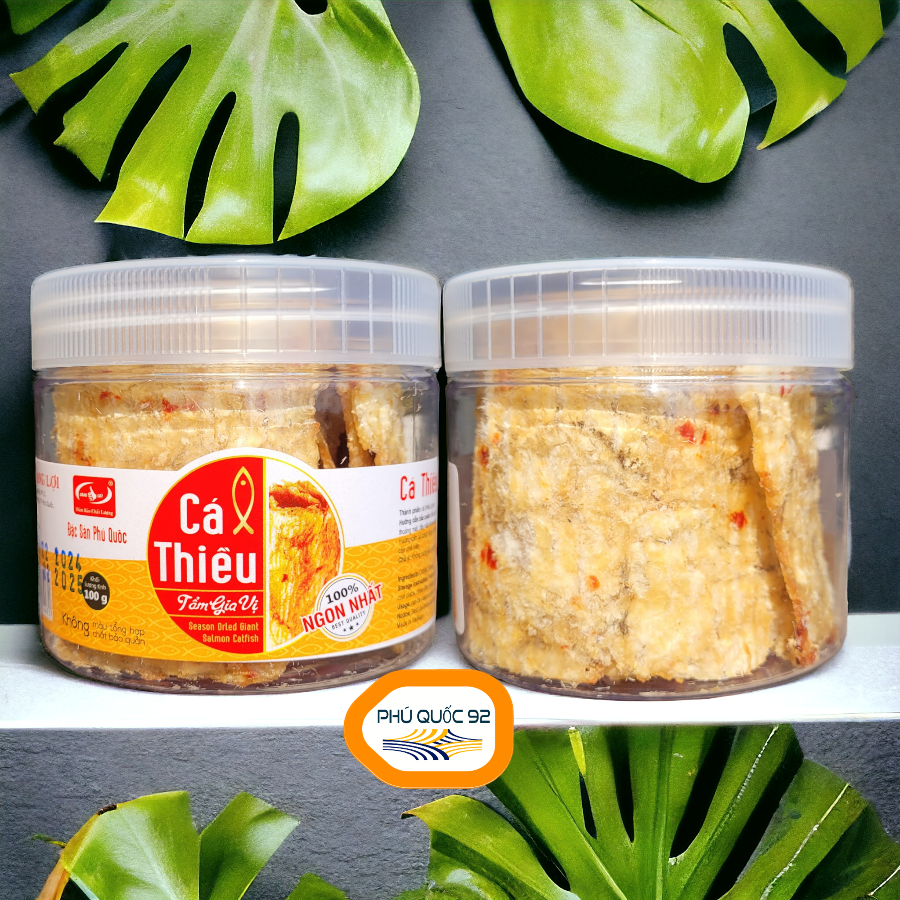 Cá Thiều Tẩm Gia Vị Phú Quốc hủ 100g