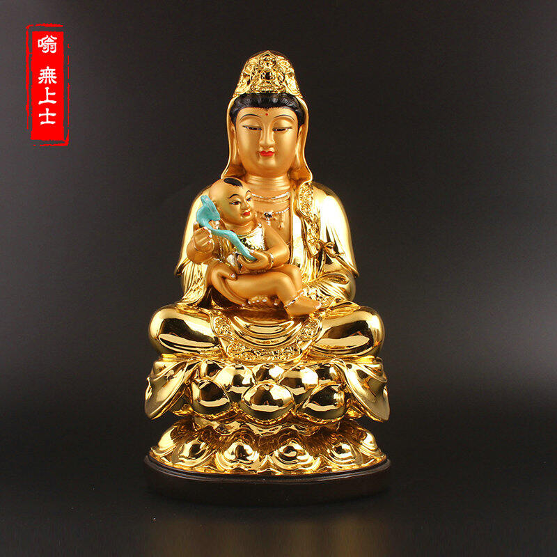 Quan thế âm ngàn mắt, bồ tát, tượng phật nhỏ vẽ màu, tượng phật, sản phẩm thủ công mỹ nghệ nhựa cây, quan âm nghìn tay