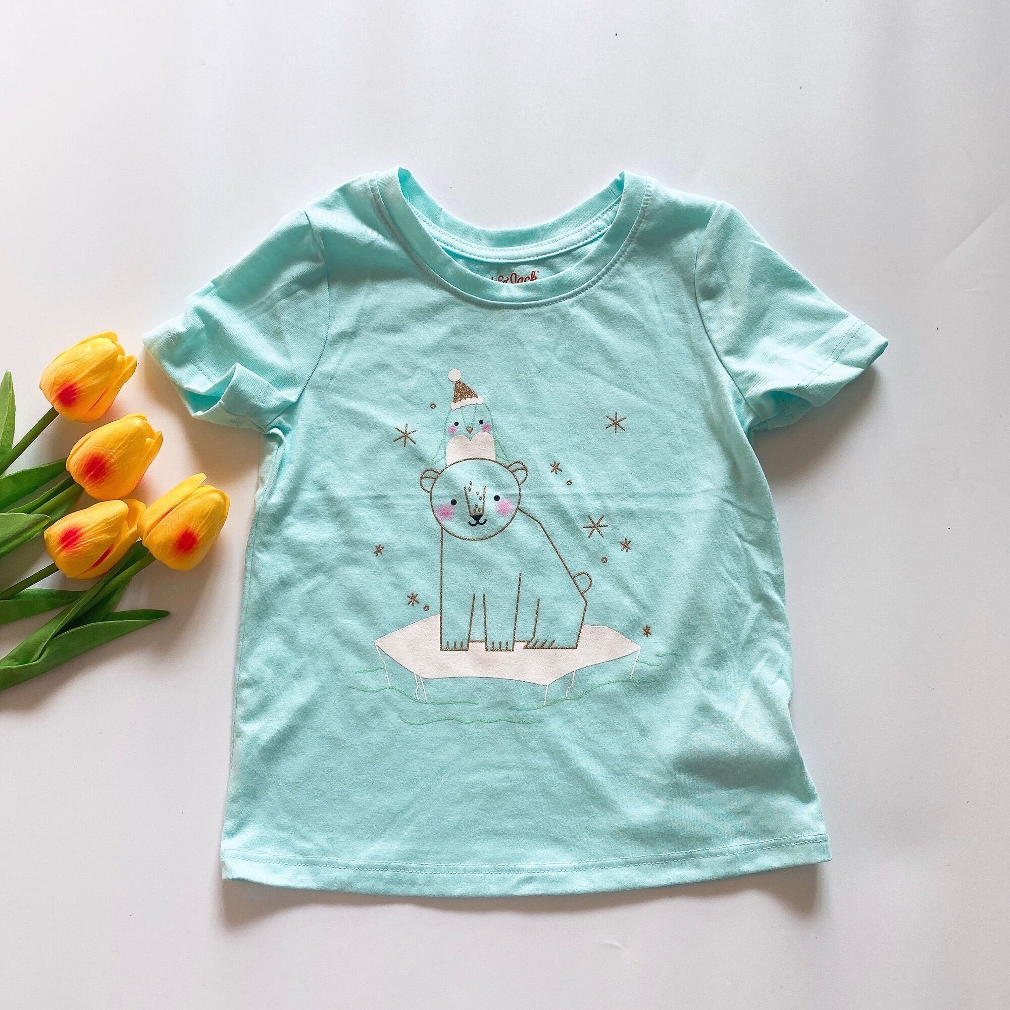 Áo thun xuất dư Cat Jack bé gái