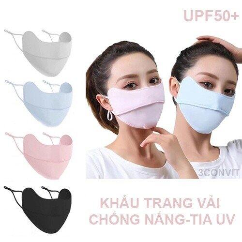 Khẩu trang vải chống nắng