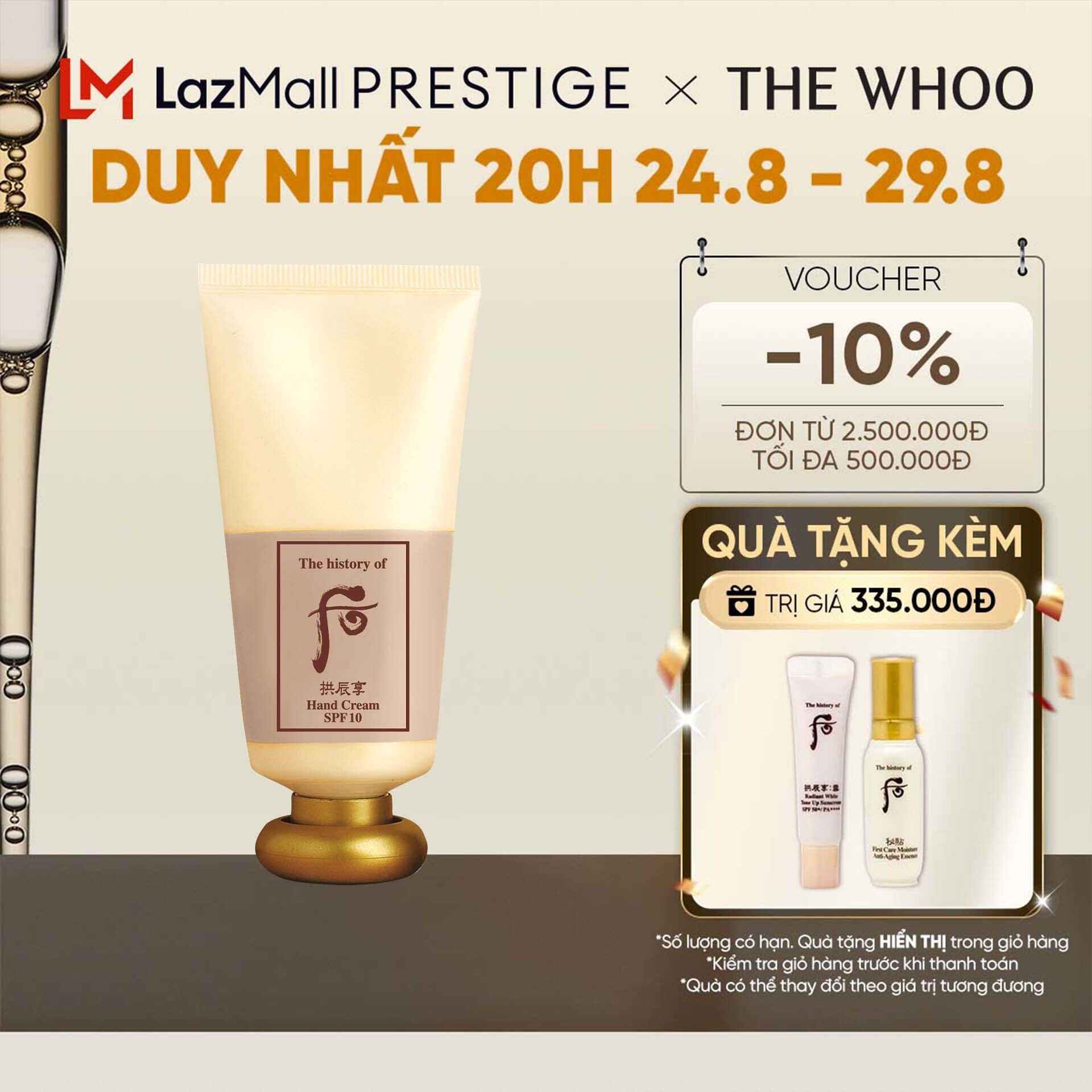 Kem dưỡng da tay The history of Whoo Gongjinhyang Royal Hand Cream