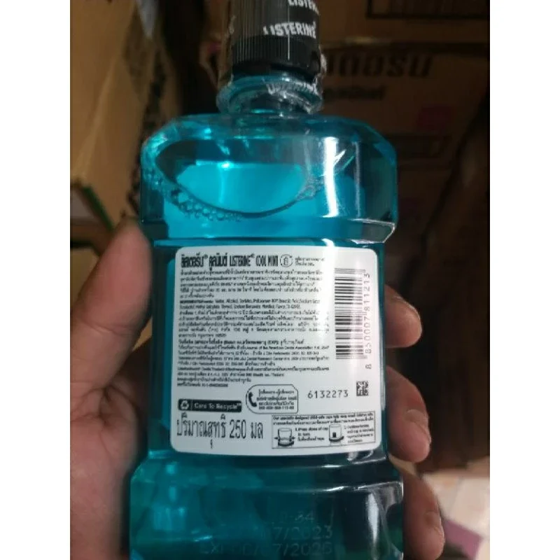 Nước xúc miệng LISTERINE 750ml Bạc Hà