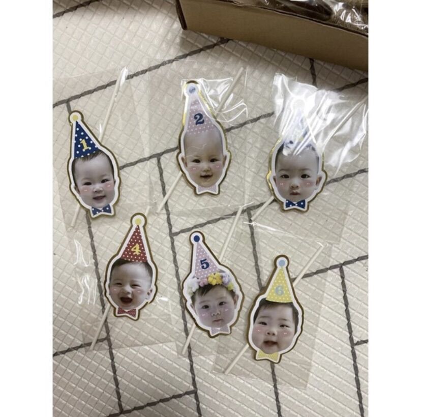 Chibi cắm bánh cho bé giá rẻ