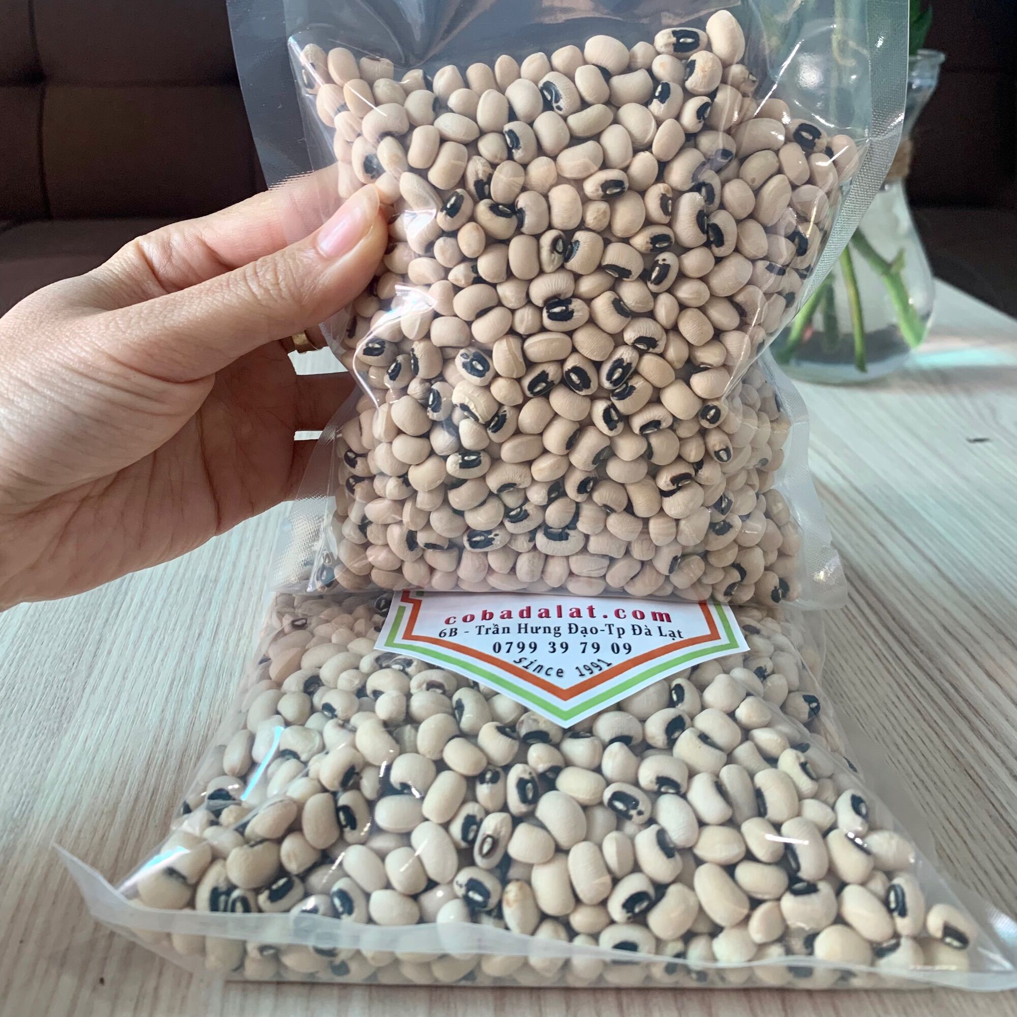 Đậu Trắng Cô Ba Đà Lạt 250gram