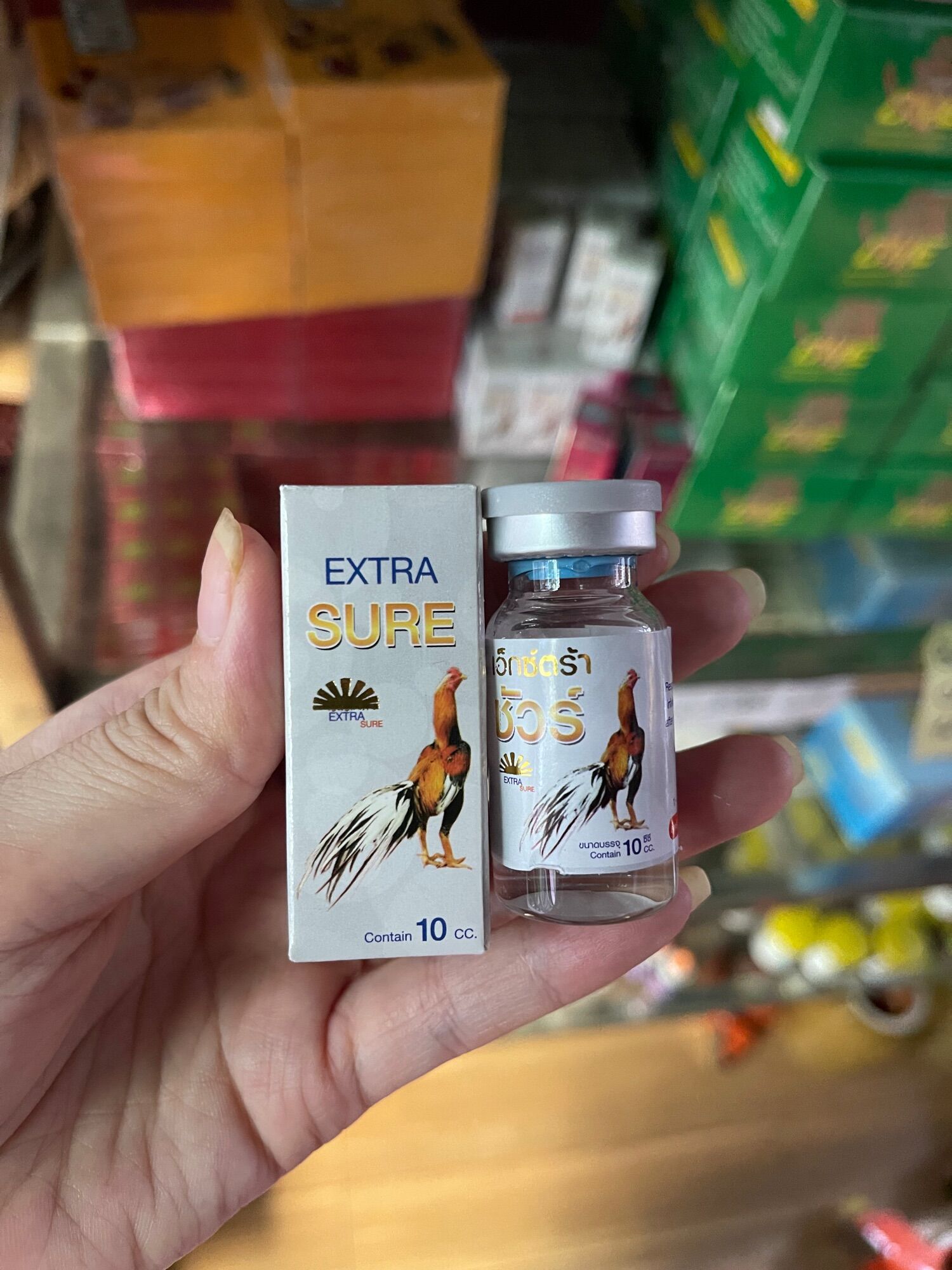 Extra sure hen khò khè ở gà