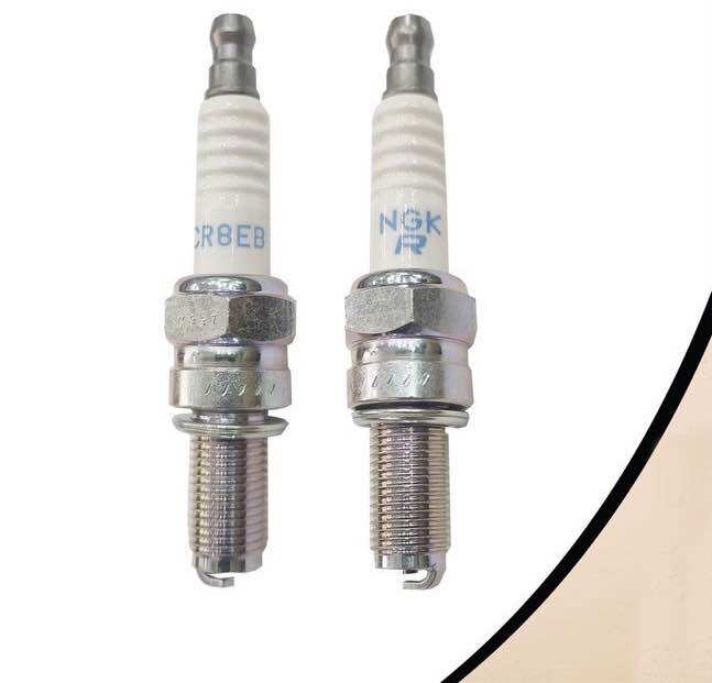 [CÓ MÃ MIỄN PHÍ VẬN CHUYỂN] Bugi chân dài chính hãng dành cho các dòng piaggio (mã CR8EB NGK Spark, Vespa, Liberty, zip, sprint, Primavera, Bervely)