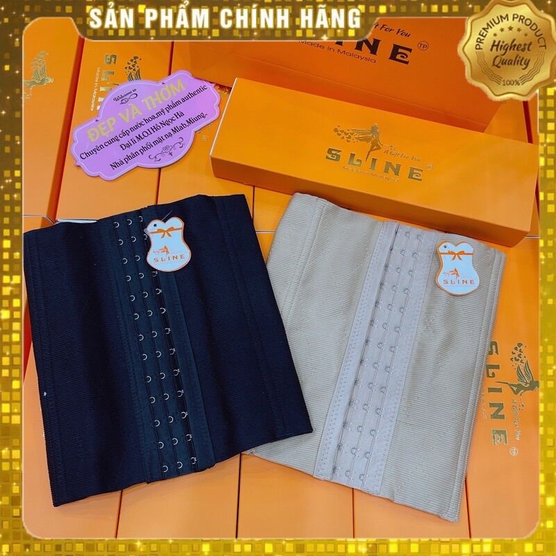 Gen nịt bụng Amy Sline- Gen Sline Tp 24cm -Gen siết eo Sline 28cm chính hãng Malaysia