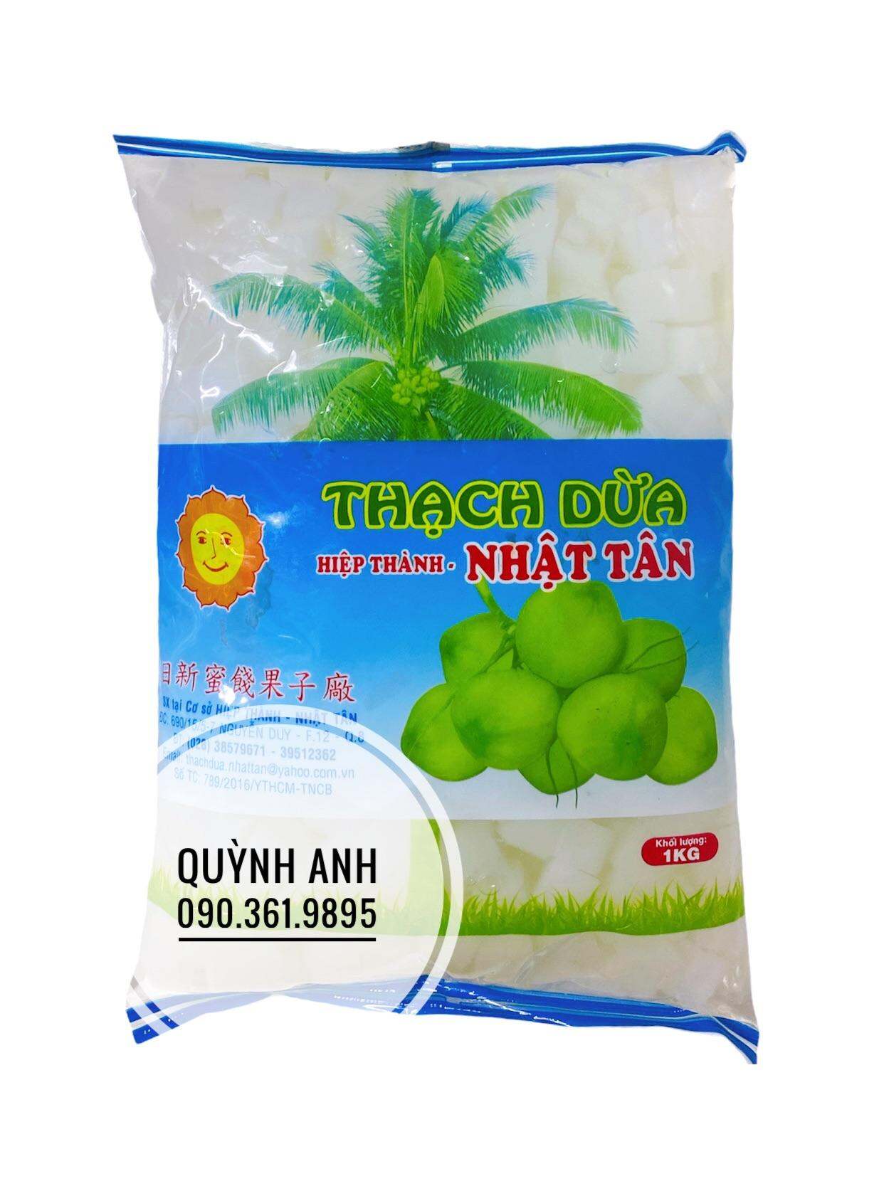 Thạch dừa Nhật Tân gói 1kg