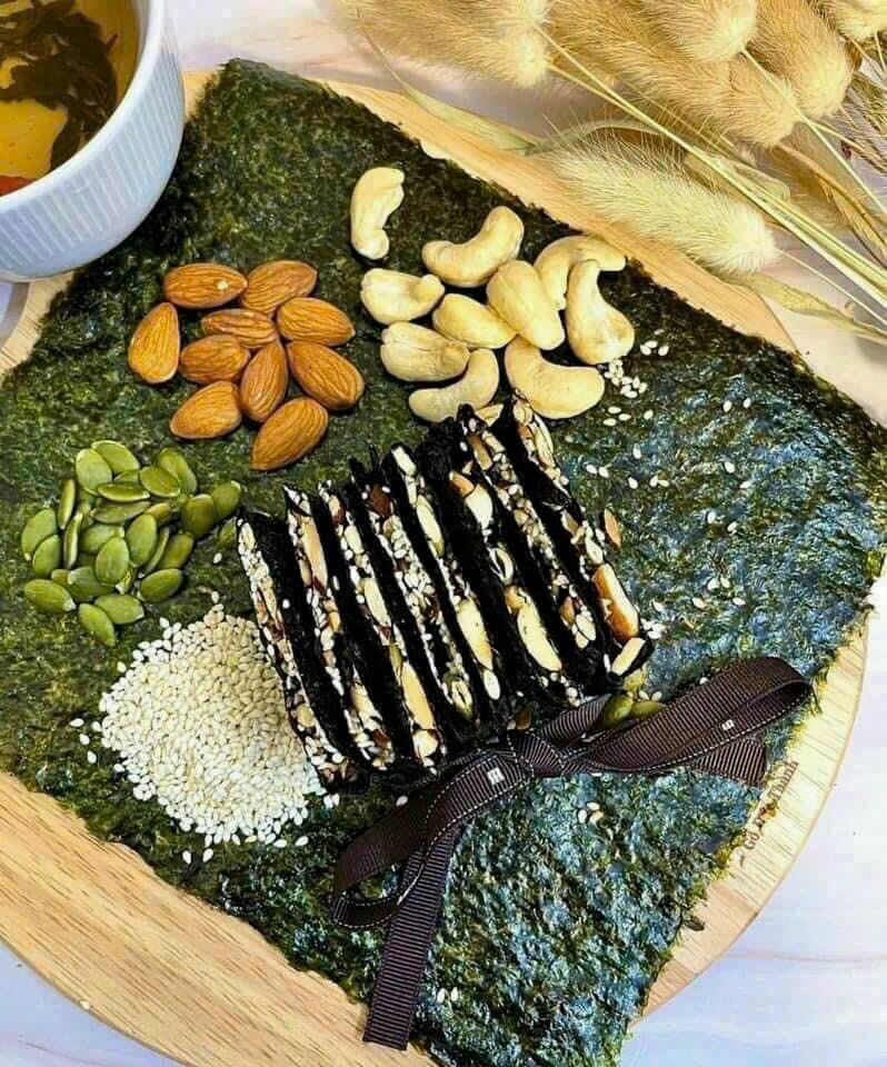 Rong biển kẹp hạt dinh dưỡng 500g
