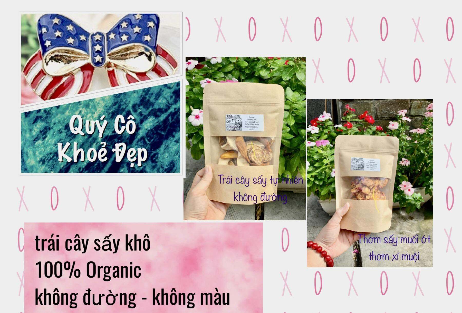 100g trái cây sấy khô , rau củ sấy khô , ăn vặt nhà làm , quycokhoedep iph