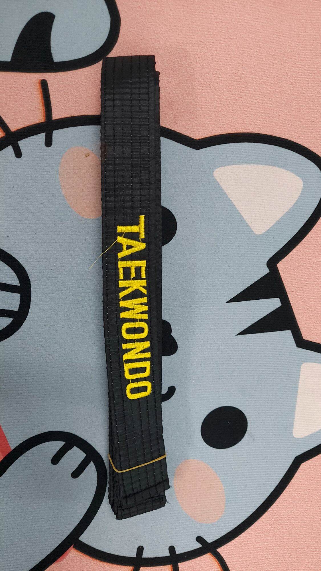 Đai Đen Thêu Taekwondo