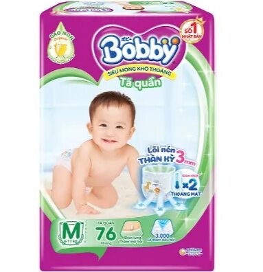 tã quần Bobby M76, L68, XL62, XXL56