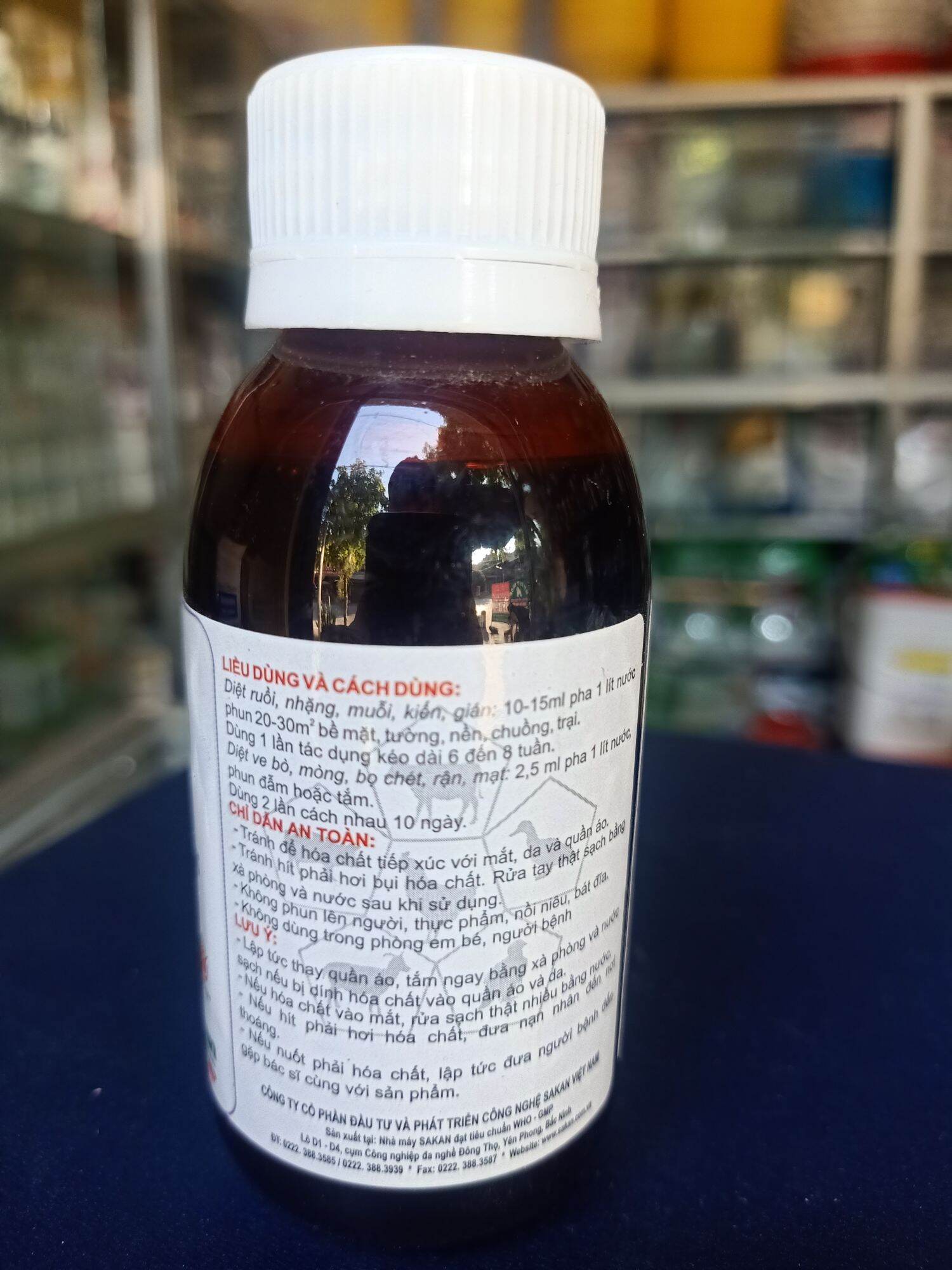 Diệt Côn Trùng ruồi, muỗi, kiến gián Deltarin chai 100ml