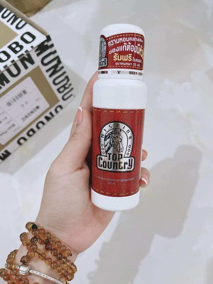Lăn khử mùi top country mistine 100ml thái lan