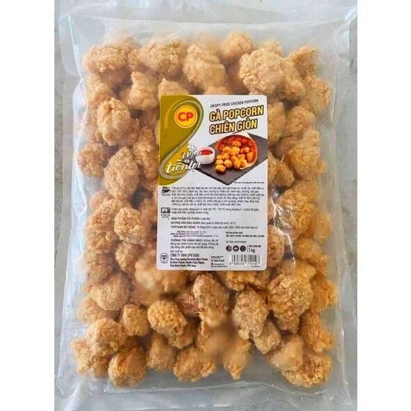 Gà popcorn chiên giòn cp gói 500gr