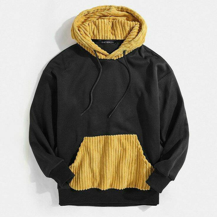 Áo Hoodie phối màu độc lạ thời trang