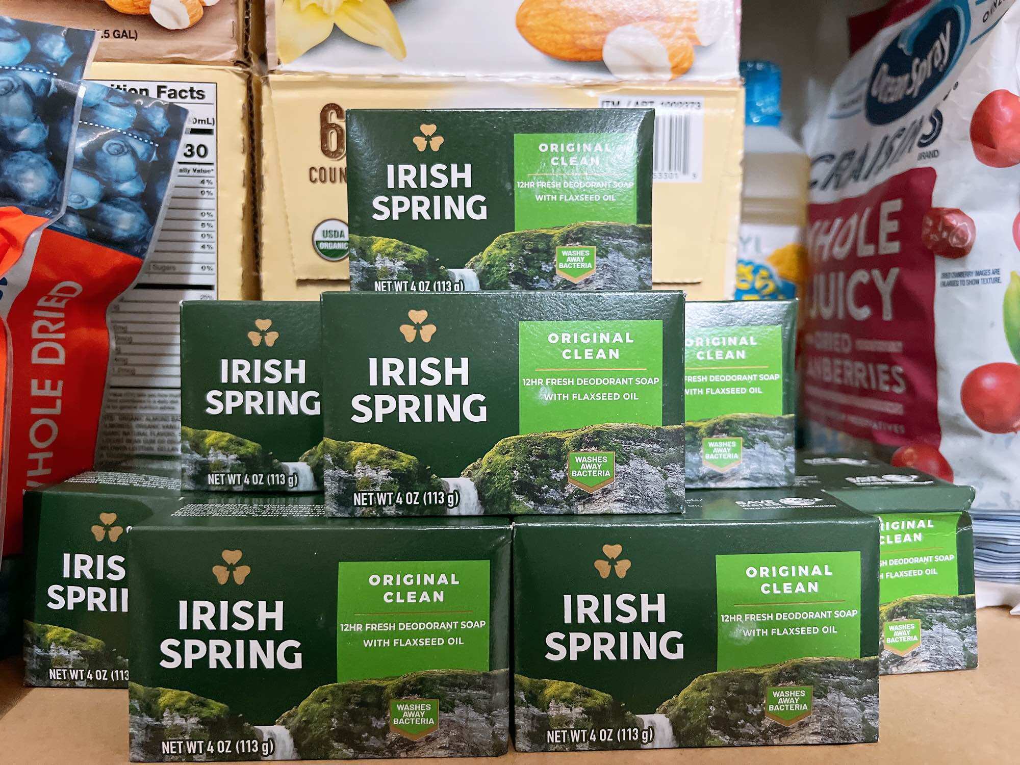 Xà bông cục Irish Spring Original Clean 113g Mỹ.