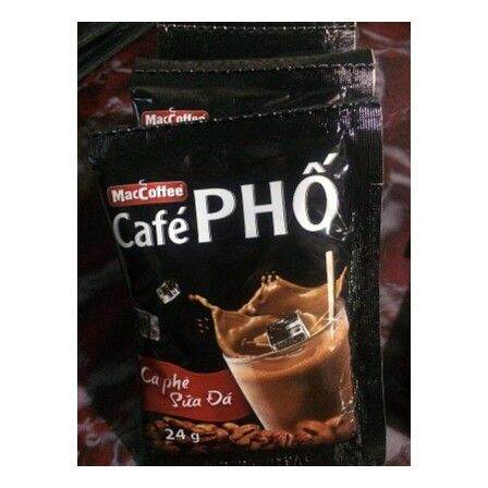(COMBO10 DÂY)_10 Dây Cà phê Phố Sữa Đá [dây 10 gói*24g].