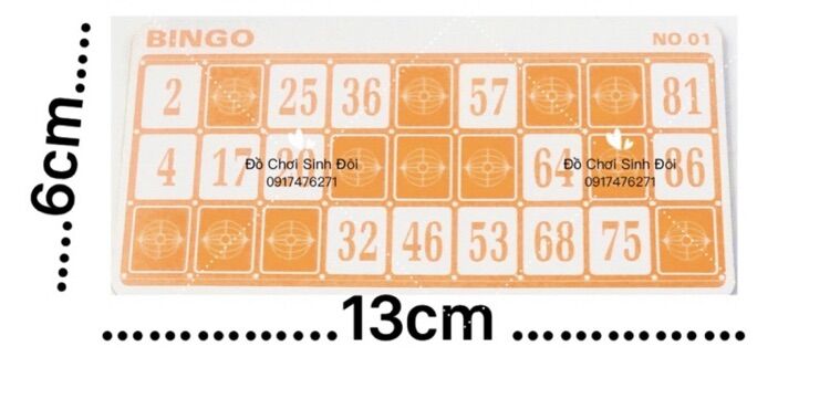 Phụ kiện giấy dò của lô tô quay - 48 lá