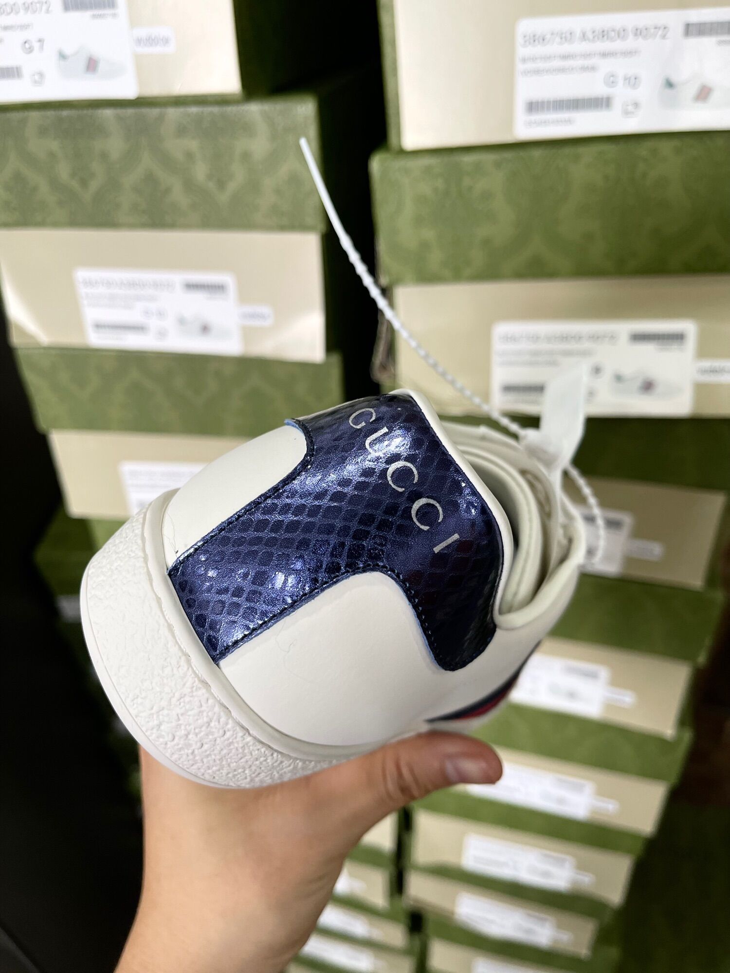 [HOT🔥] Giày sneaker nam 𝔾𝕦𝕔𝕔𝕚 3 vạch ʟɪᴋᴇ ᴀᴜᴛʜ fullbox