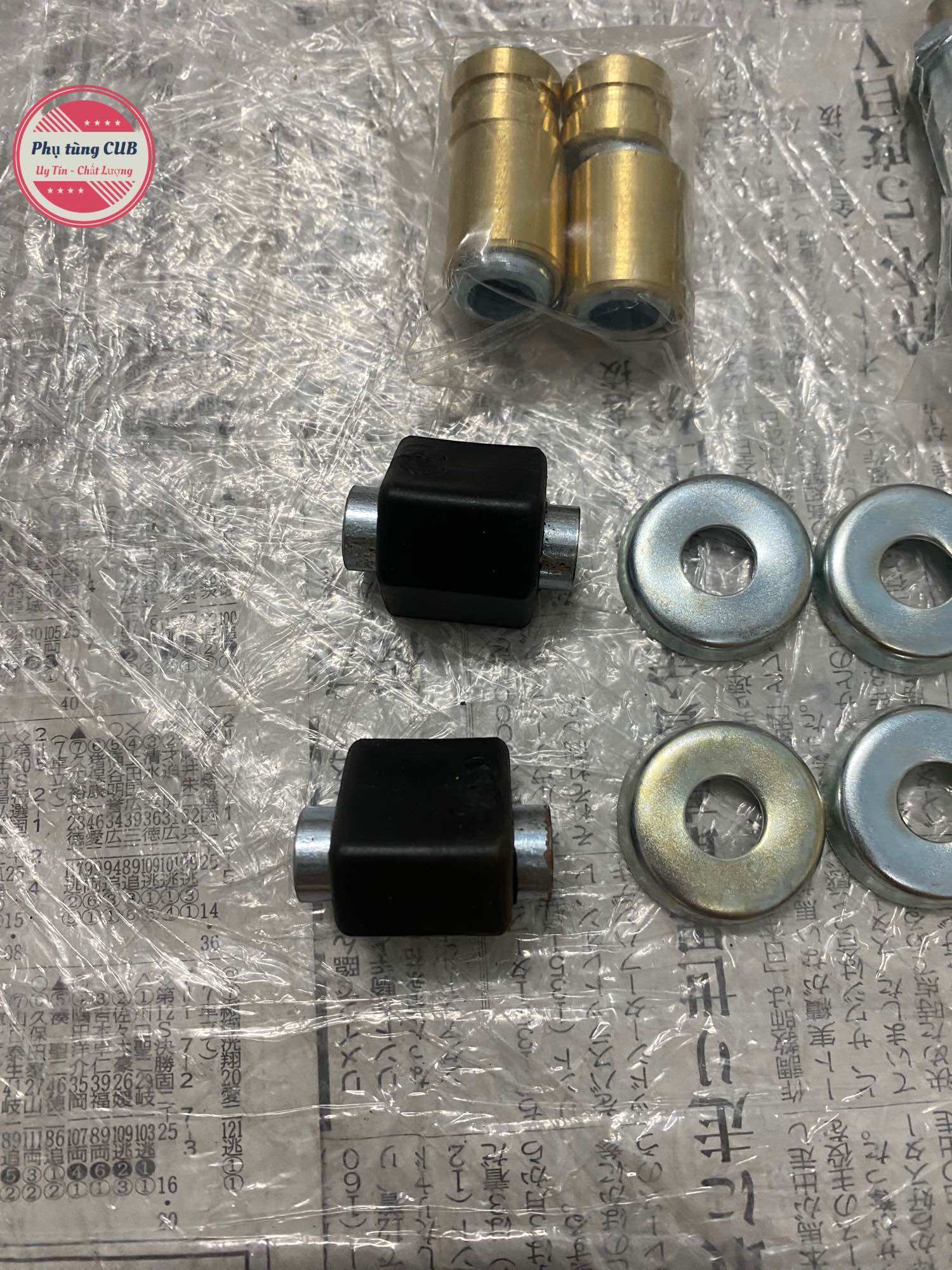 Bộ bạc thau giò gà xe cub 78-79-81-82-Dd