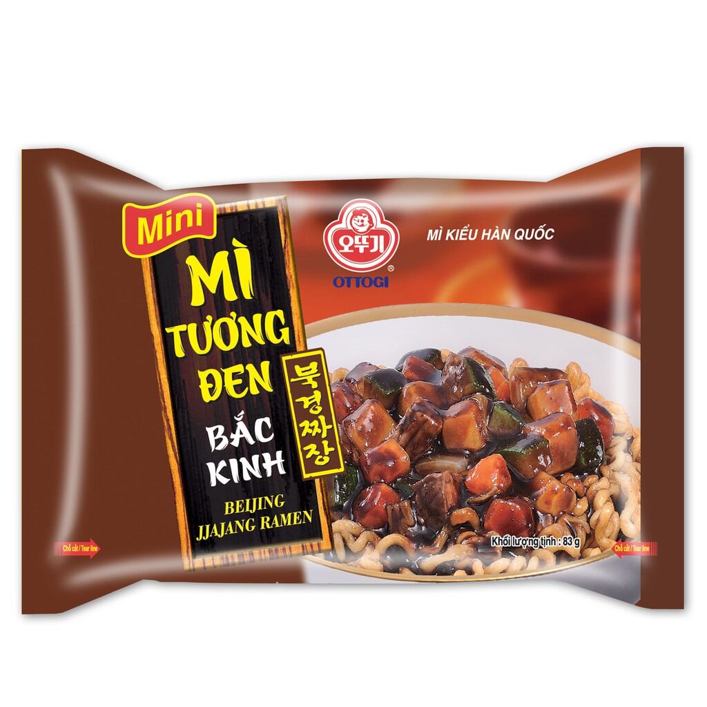 (Combo 6 gói) Mì Tương Đen Bắc Kinh 85g