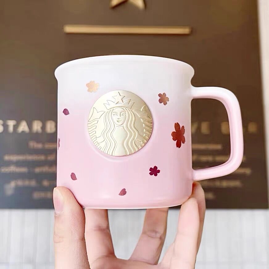 Cốc sứ Starbucks Sakura Hoa anh đào cốc cà phê Coffee cup Mug