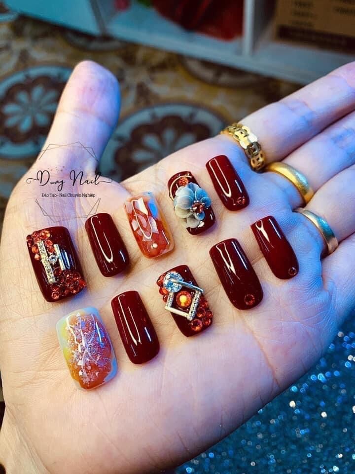Sét đỏ mxbon 6 chai 6 tone đỏ thịnh hành