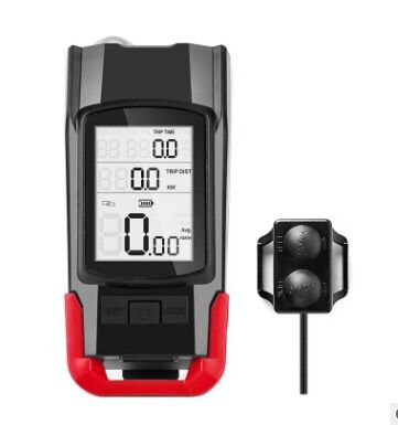 Đèn kiêm còi đồng hồ tốc độ không dây 3 in 1