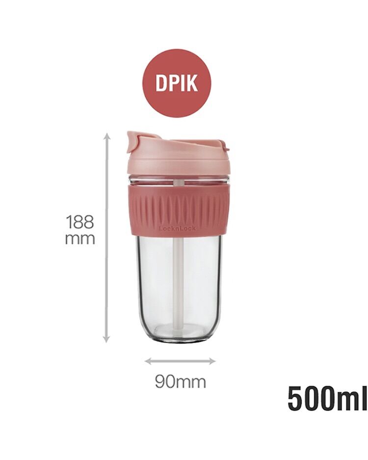 Cốc thuỷ tinh Lock&Lock Dual 500ml