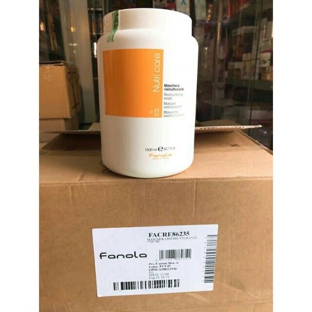 DẦU HẤP Ủ TÓC NUTRICARE FANOLA 1500ml (💯 CHUẨN HÀNG)