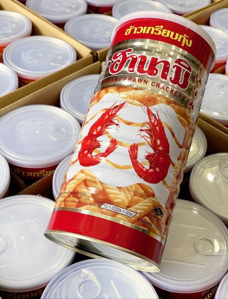 [HCM]Snack tôm lon hanami Thái