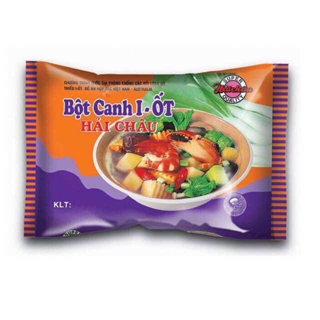 Bột canh i-ốt hải châu 190g compo /10 gói