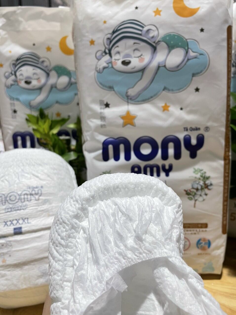Bỉm Quần MONY AMY Nhật Bản Cao Cấp Size XXXXL 50 miếng