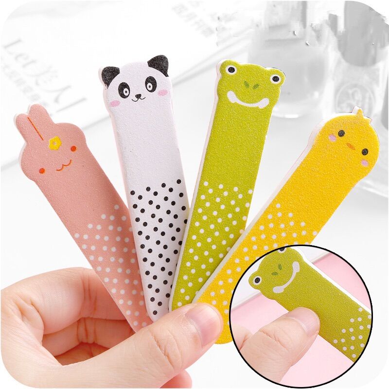 Dũa móng tay mini làm nail hình thú hoạ tiết