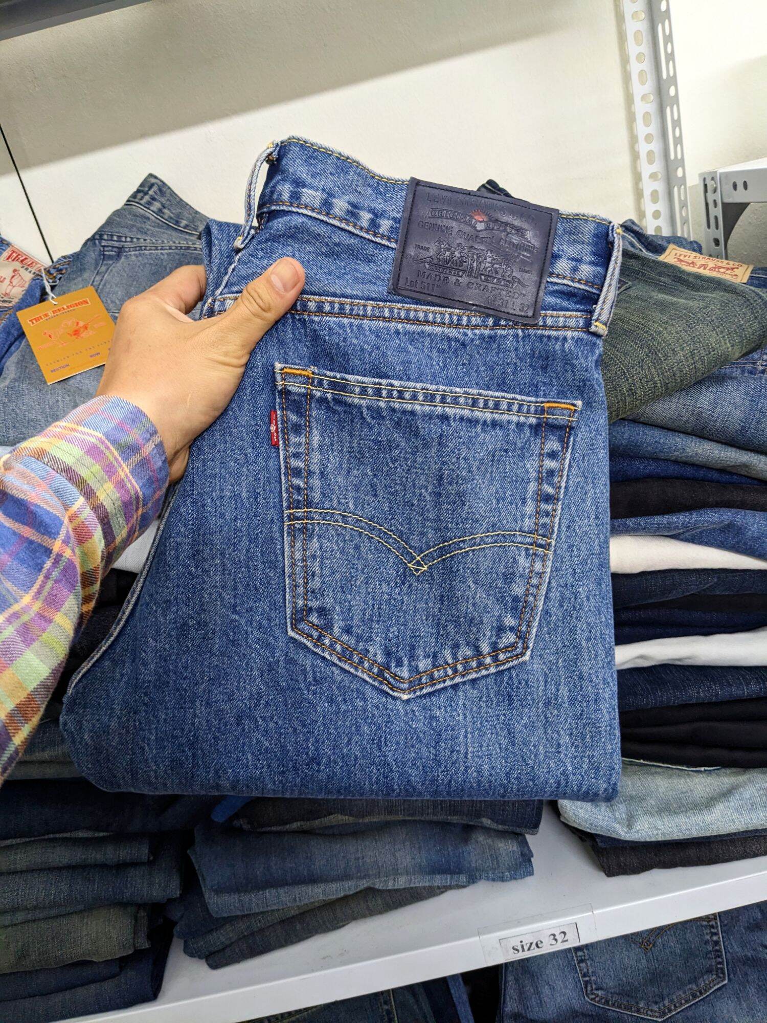 quần jeans nam levis chính hãng 