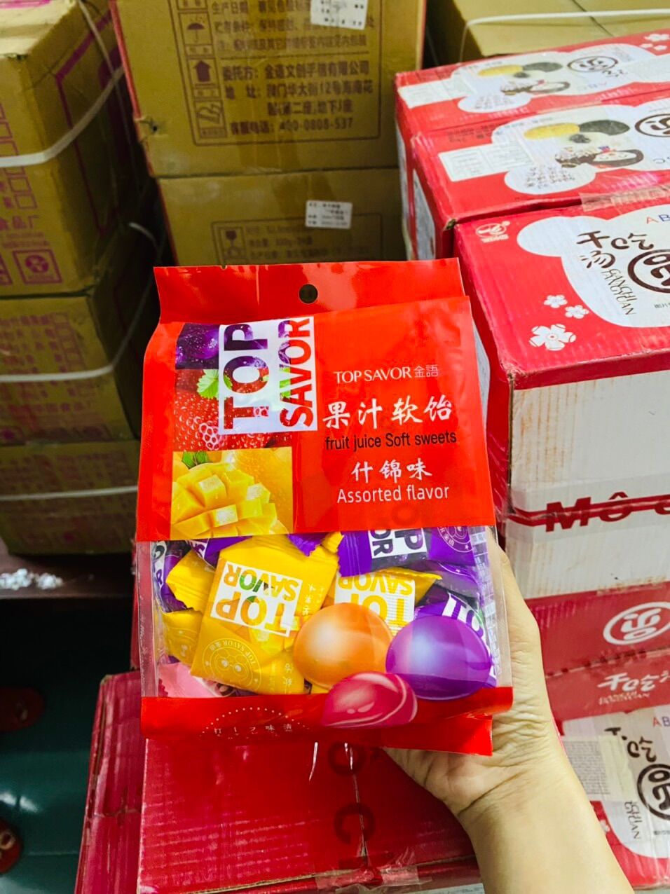Kẹo Dẻo Trái Cây Top Fruit 320g