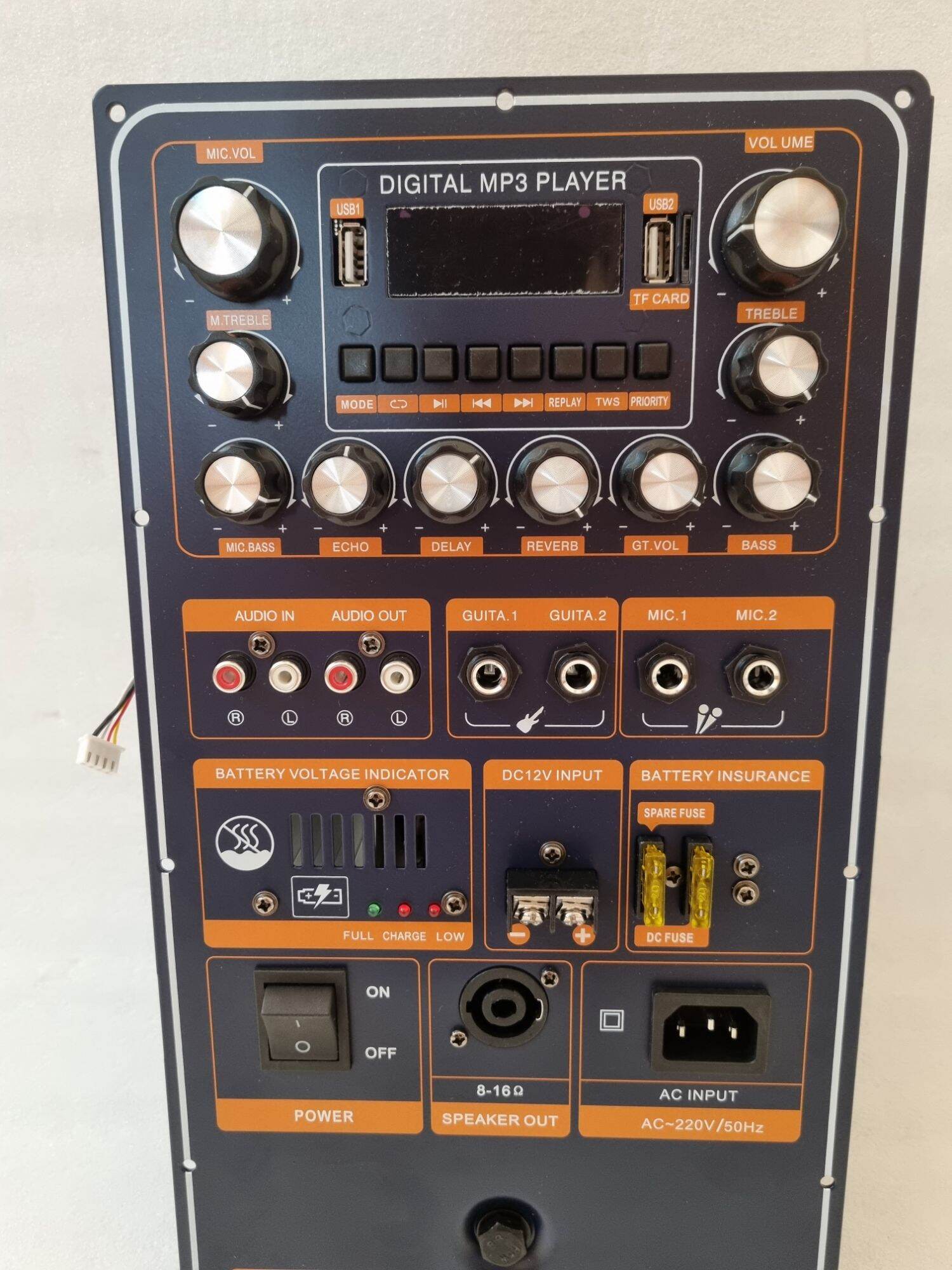 Mạch loa kéo cao cấp có REVERB
