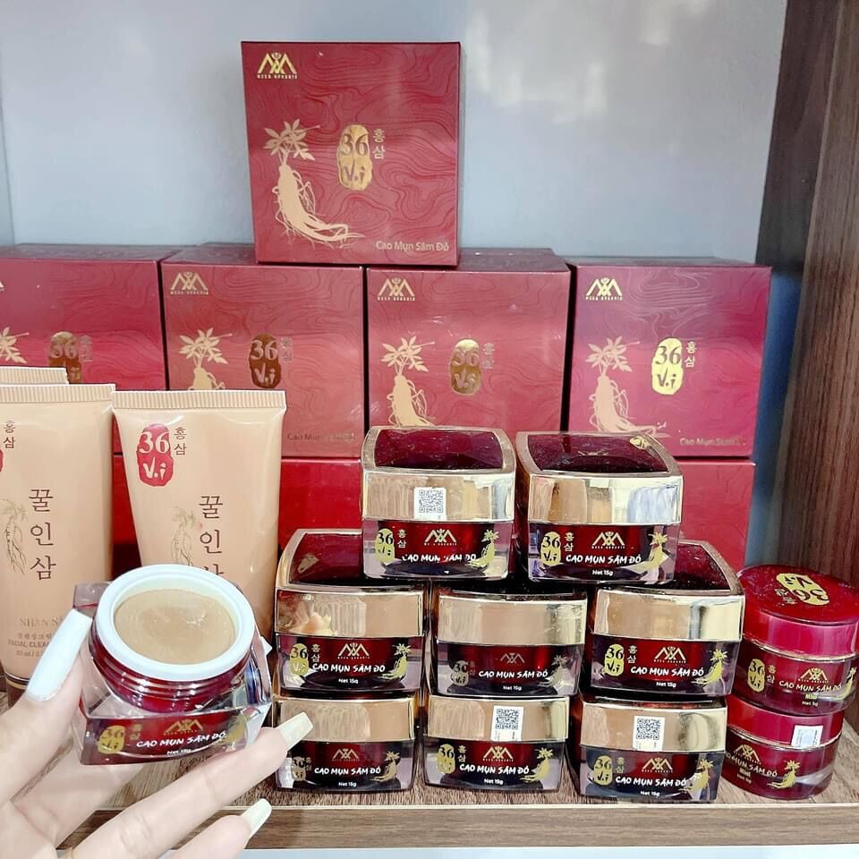 Cao Mụn Sâm Đỏ