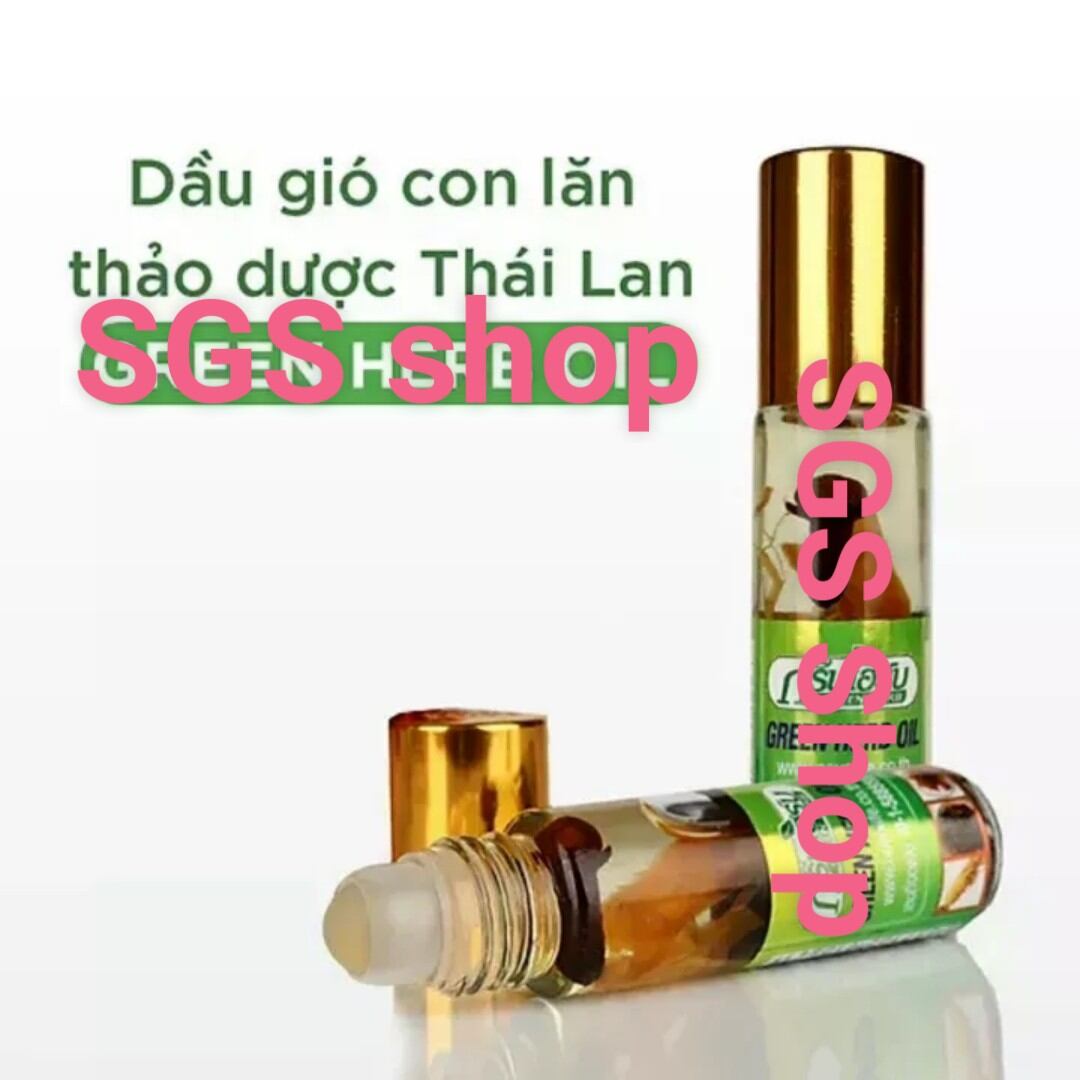 Dầu gió nhân sâm thảo dược thái lan GREEN HERB OIL hàng chính hãng