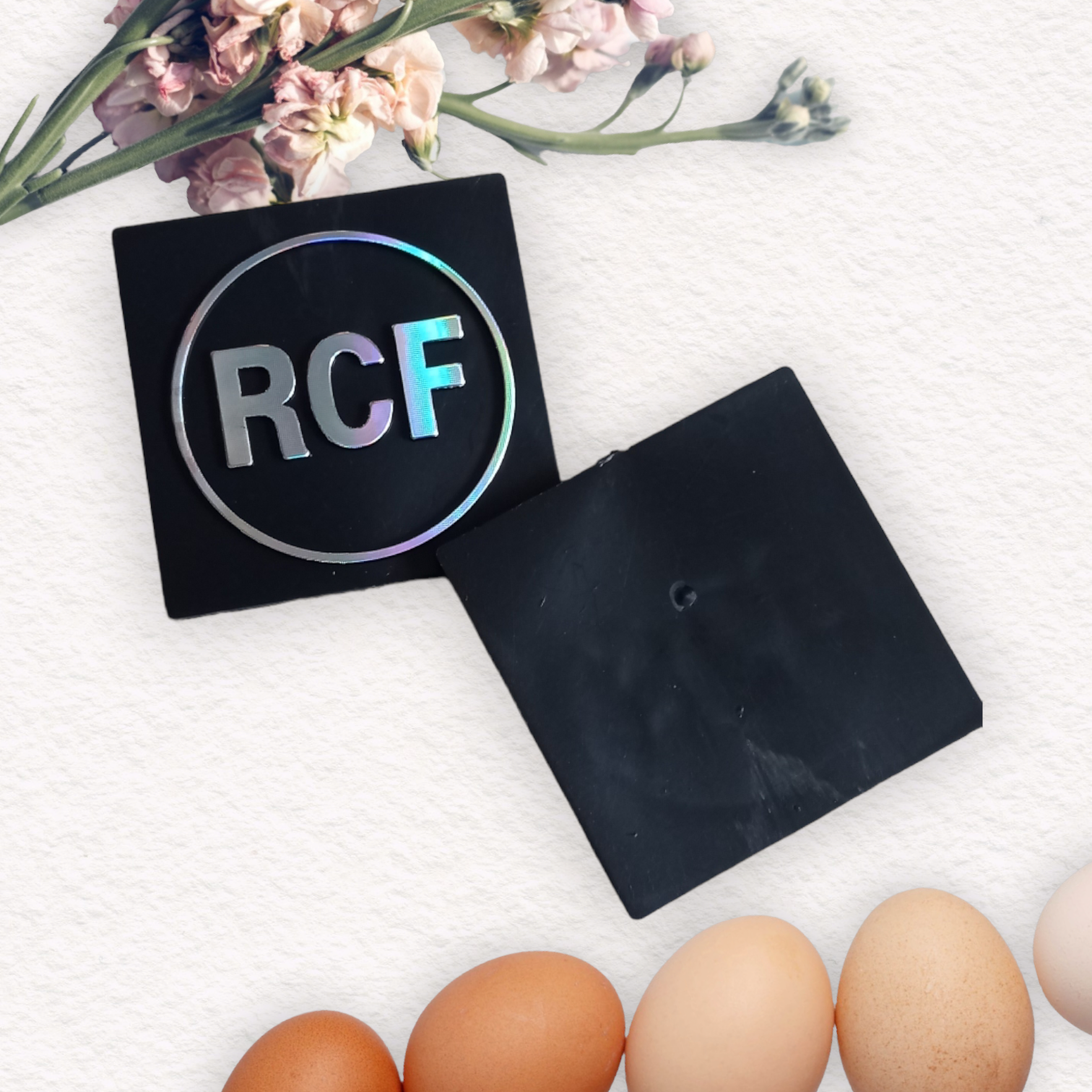 Tem Dán Thùng Loa RCF ( Trắng 1 bộ 23k)