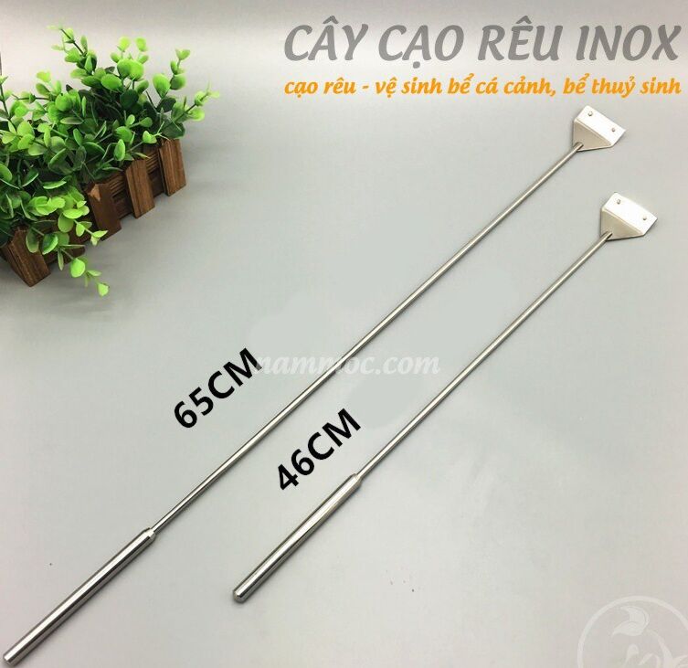 Cây Cạo Rêu Inox MUFAN 46cm , 65cm