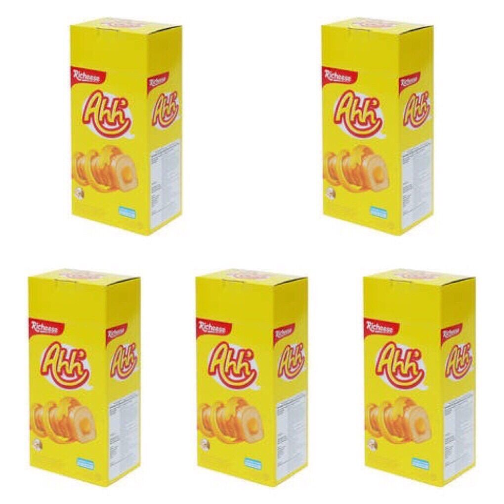 1 HỘP 10 Bánh xốp PHÔ MAI RICHEESE AHH hộp 150g