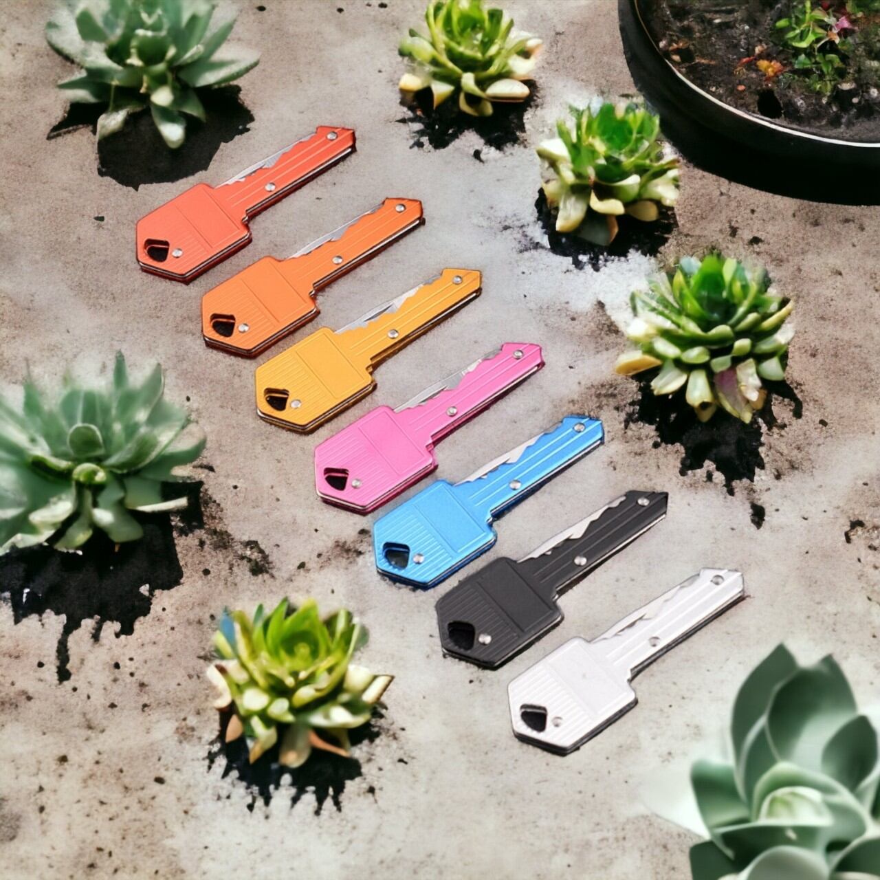 Móc khóa hay ho 5in1 tiện lợi