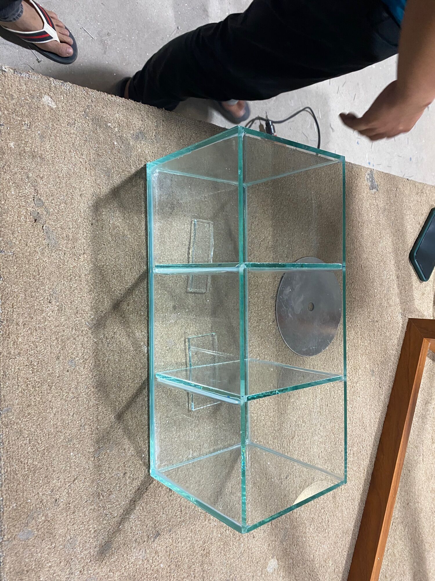 Bể cá 3 ngăn 35x15x15 kính 5li
