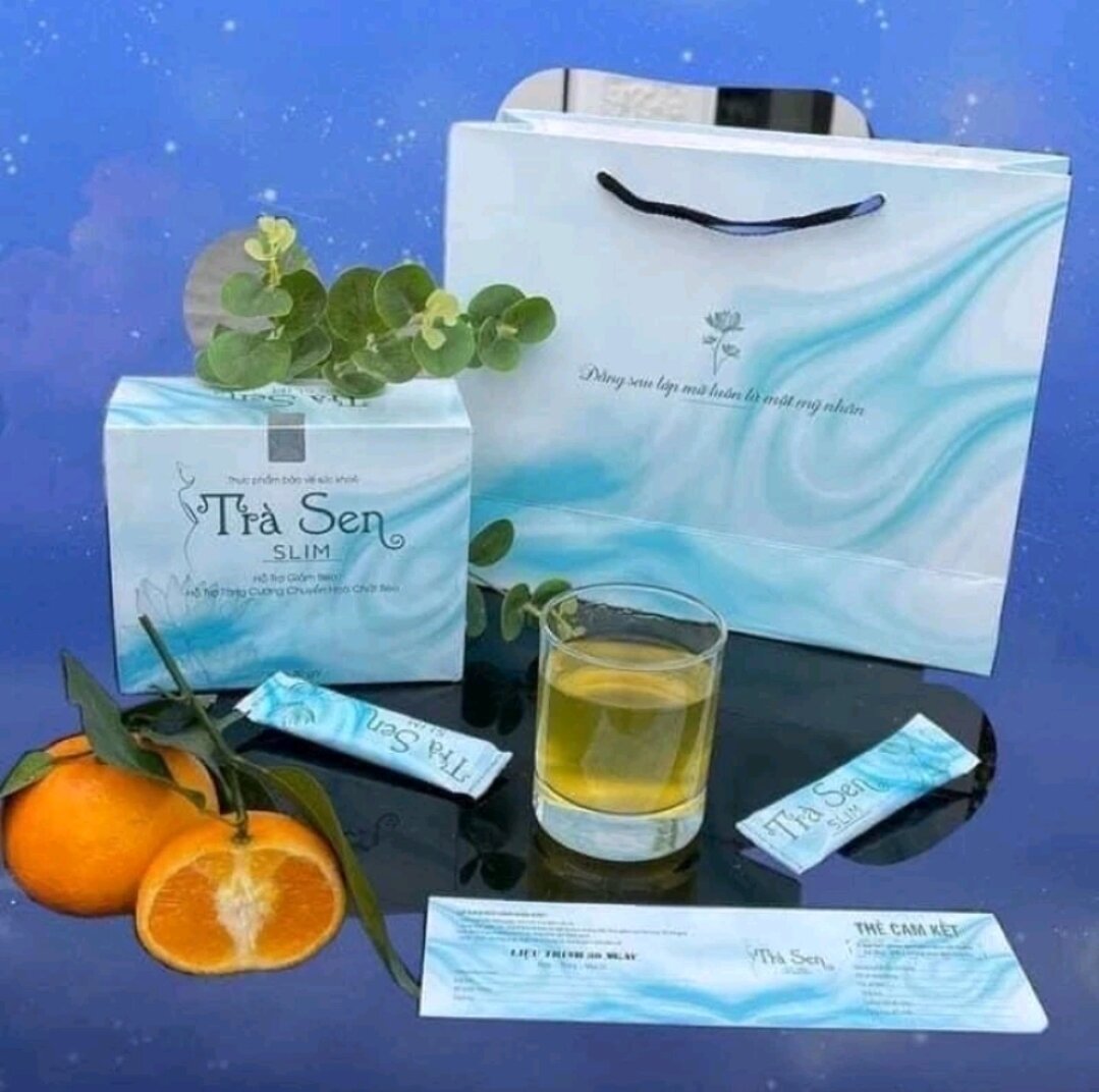 Trà Giảm Cân , Trà Sen Slim giảm nhanh hiệu quả trong 7 ngày